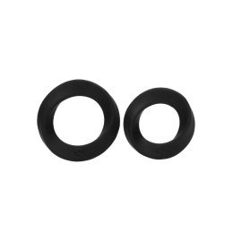 Shots Toys Zestaw Pierścieni Elastycznych Silikonowych Duży i Średni